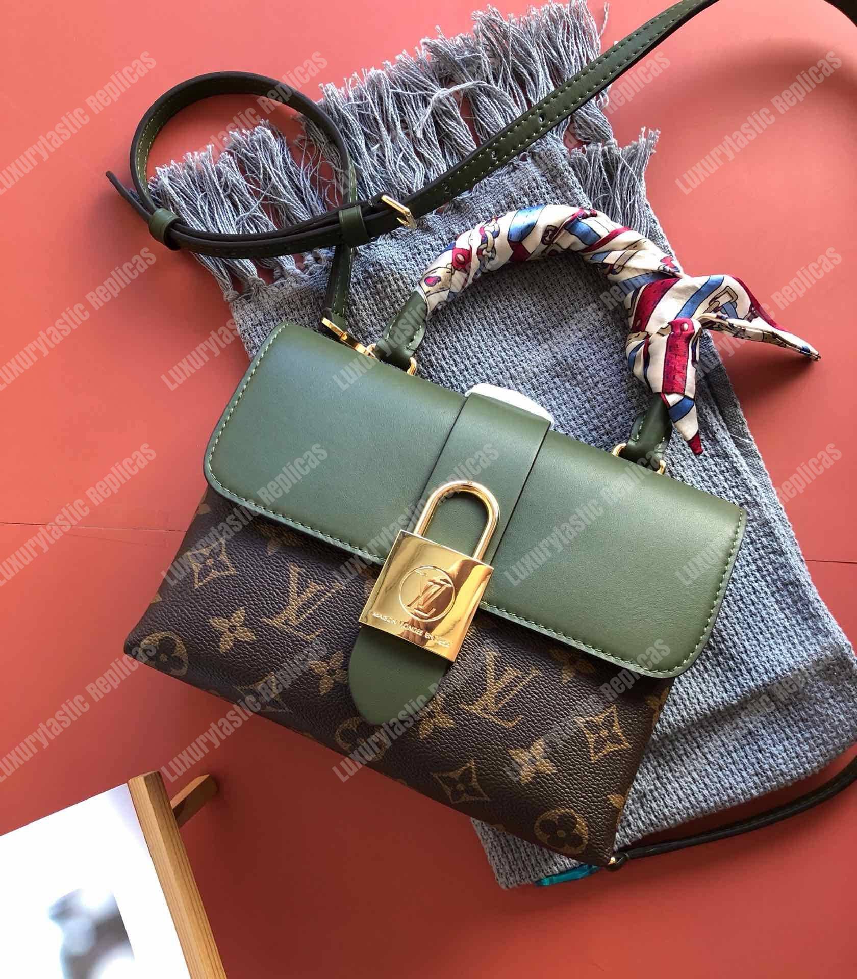 LV Locky BB Monogram Canvas Laurier
