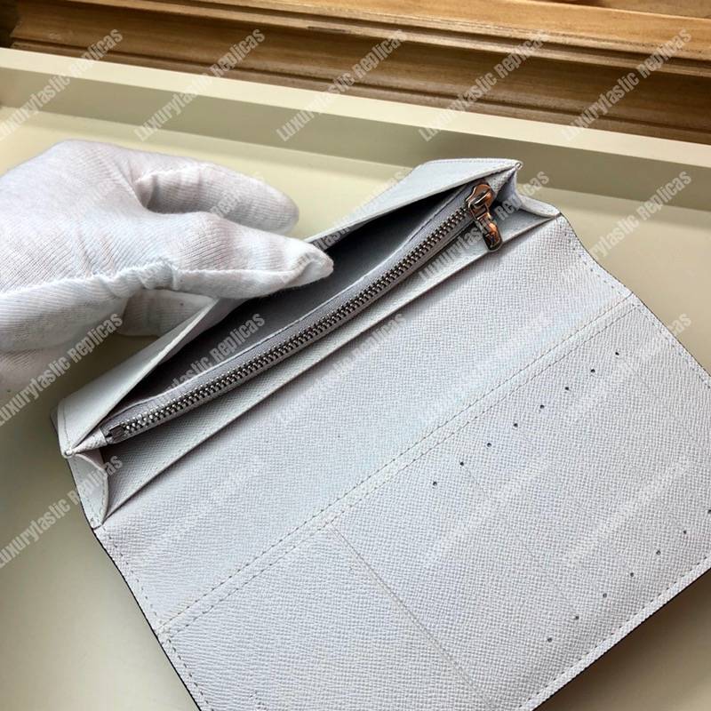 LV Brazza Wallet Monogram White
