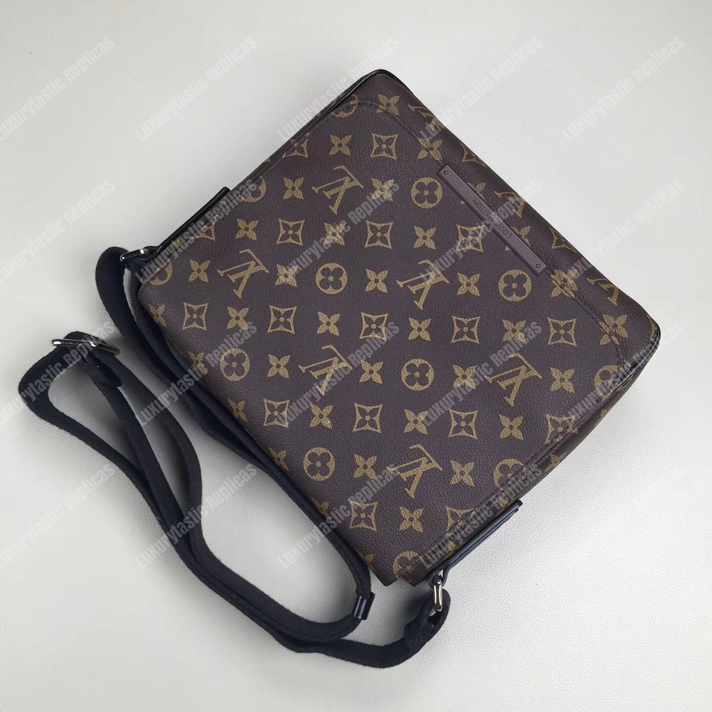 LV District PM Messenger Bag Monogram Macassar Canvas