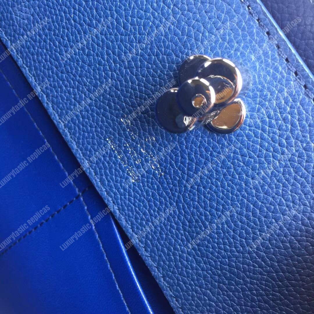 LV Astrid Veau Nuage Leather Bleu