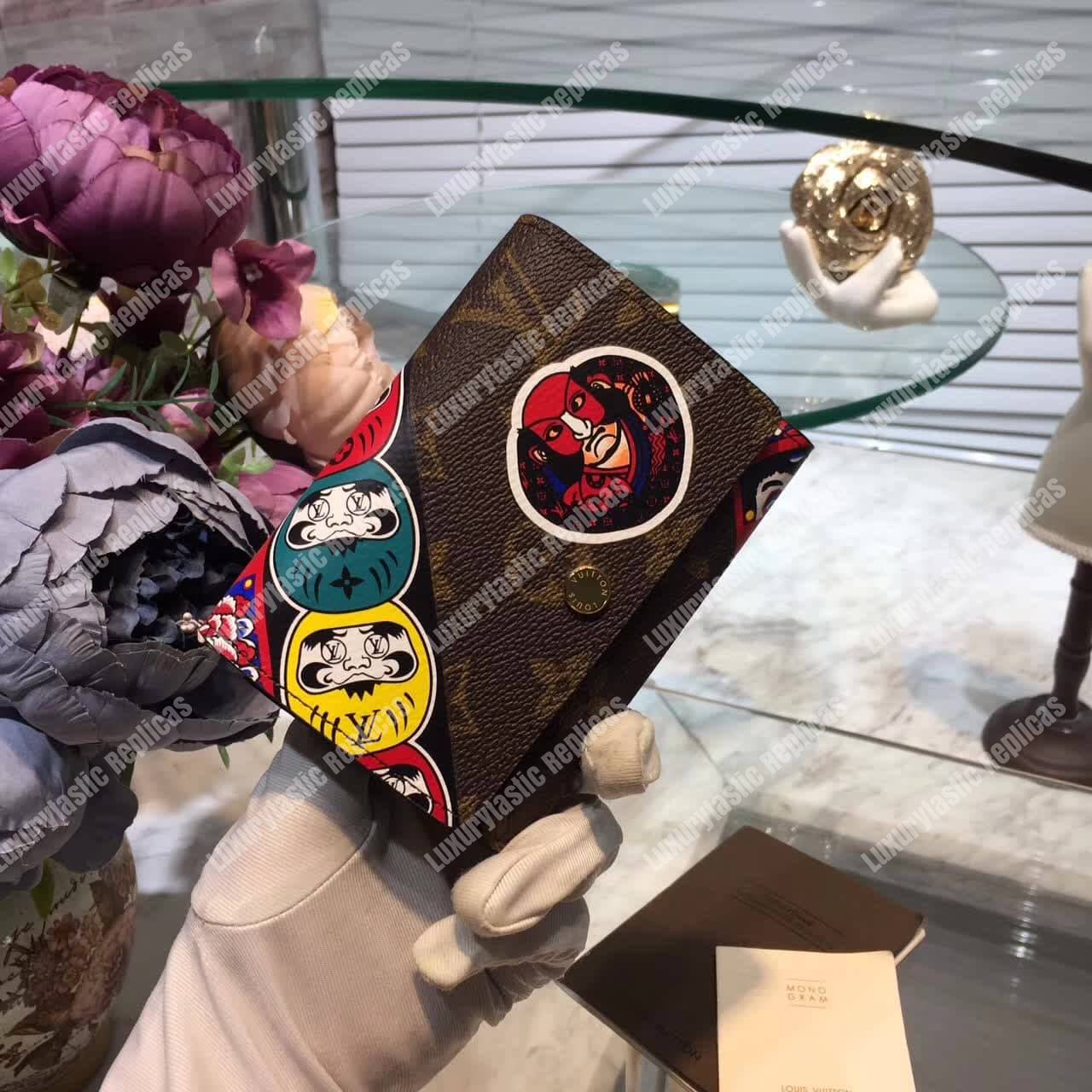 LV Kabuki Victorine Wallet Monogram Canvas