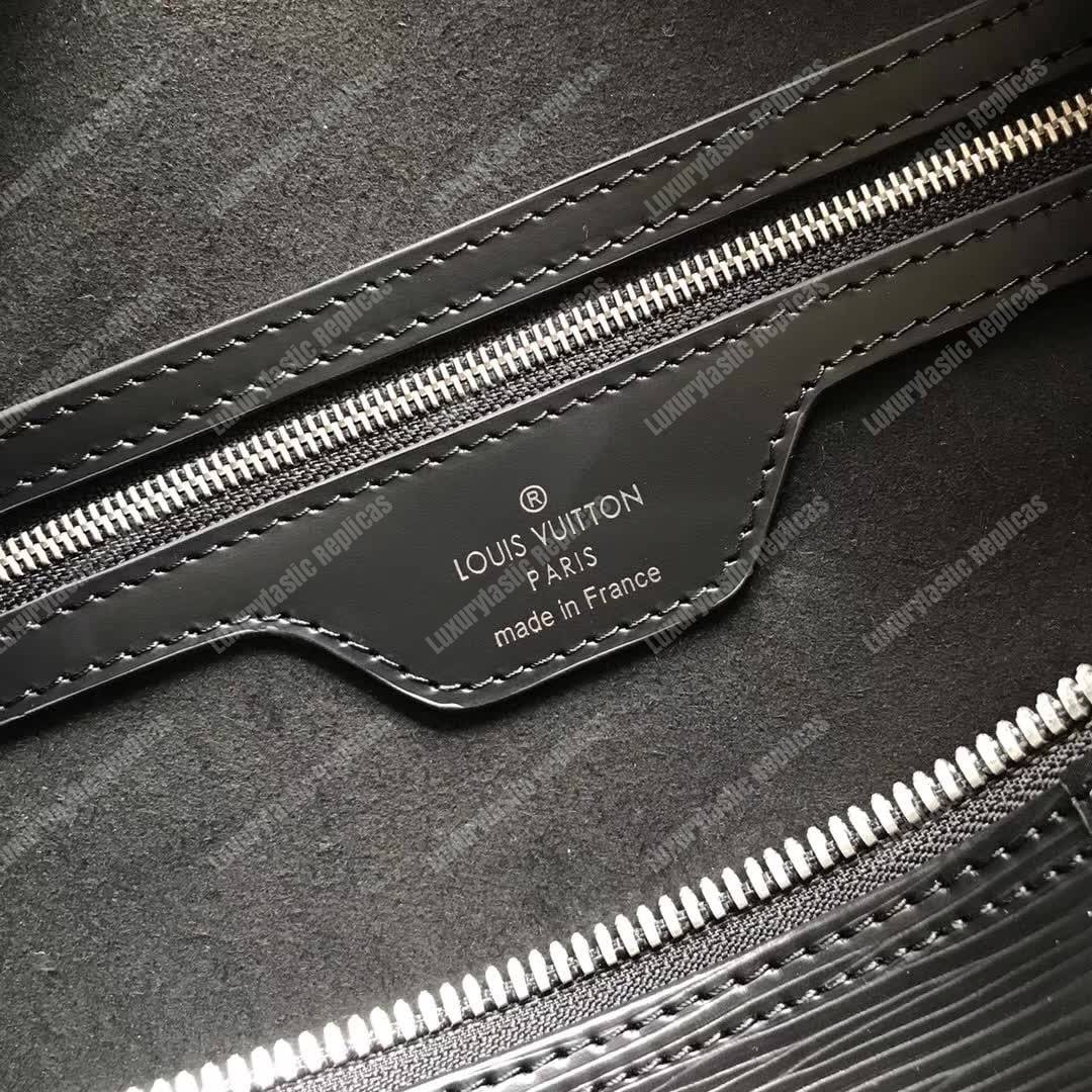LV Keepall Bandouliere 45 Epi Leather Noir