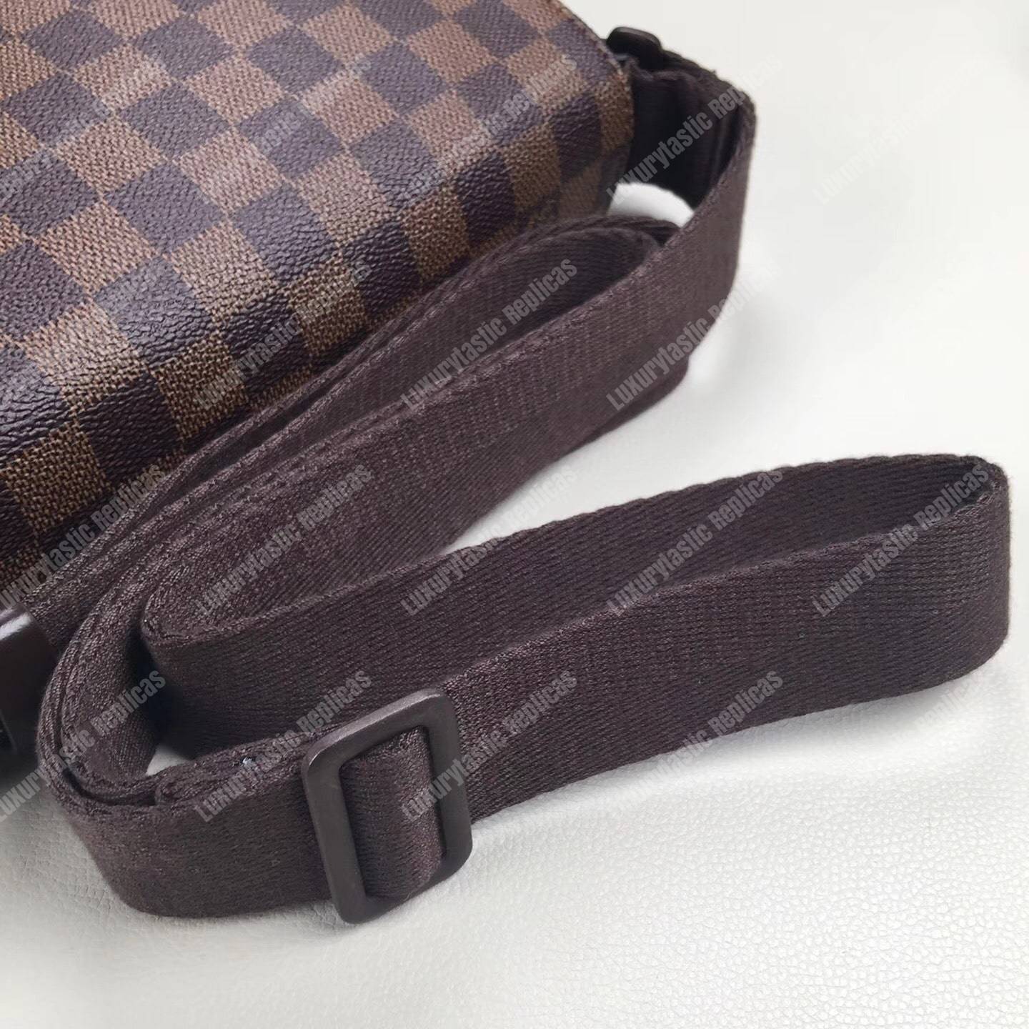 LV District PM Messenger Bag Damier Ebene Canvas
