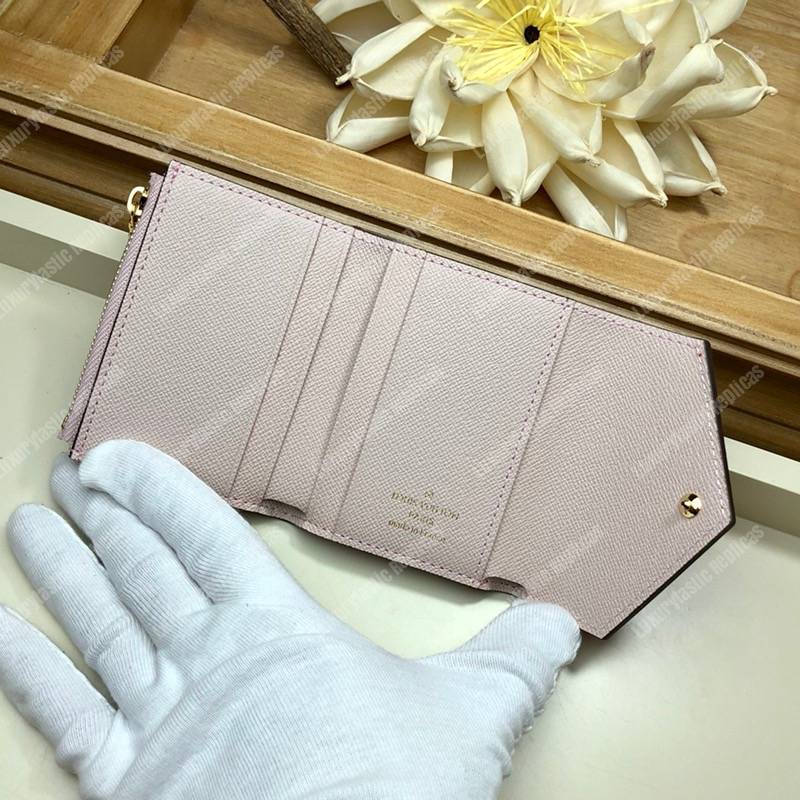 LV Summer 2019 Zoé Wallet Monogram Canvas Red/Pink
