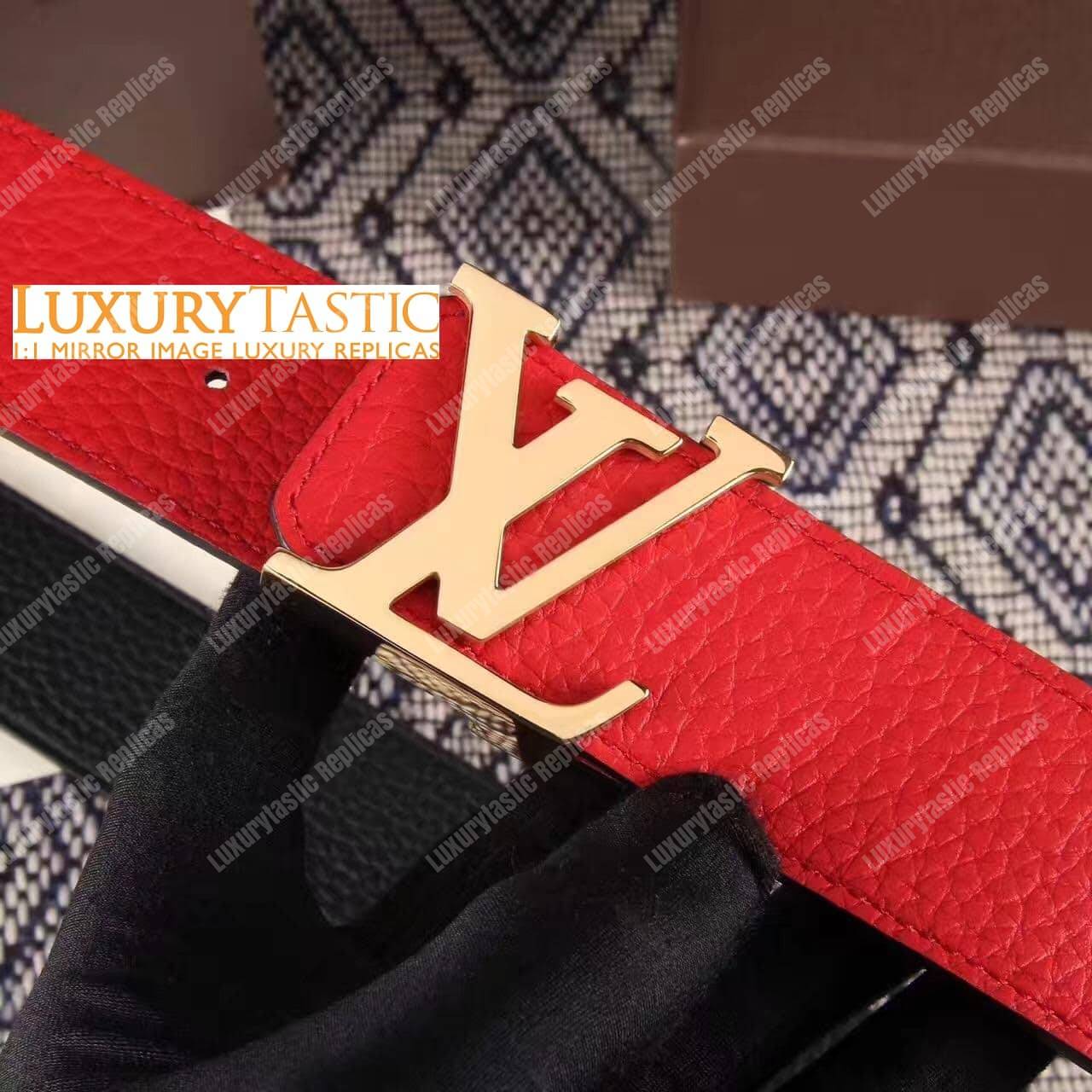 LV Initiales 40MM Reversible Leather Belt