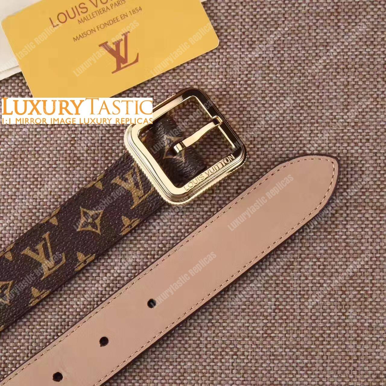 LV Malletier Belt 30mm Monogram 2016 Edition