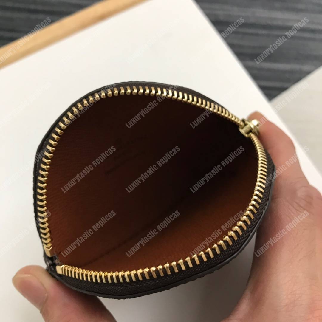 LV Round Coin Purse Monogram