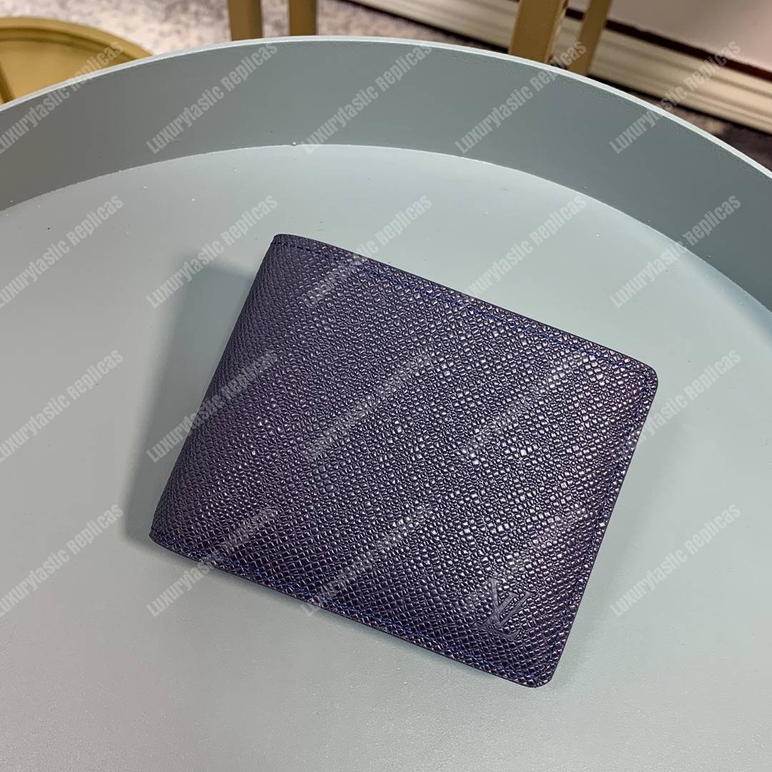 LV Multiple Wallet Blue