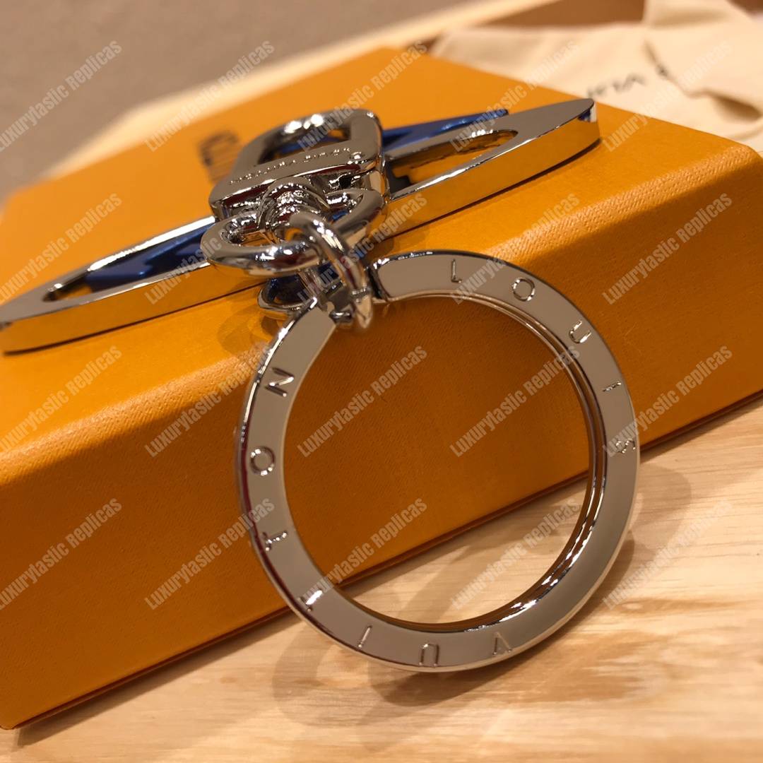 LV Initiales Cosmic Bag Charm and Key Holder