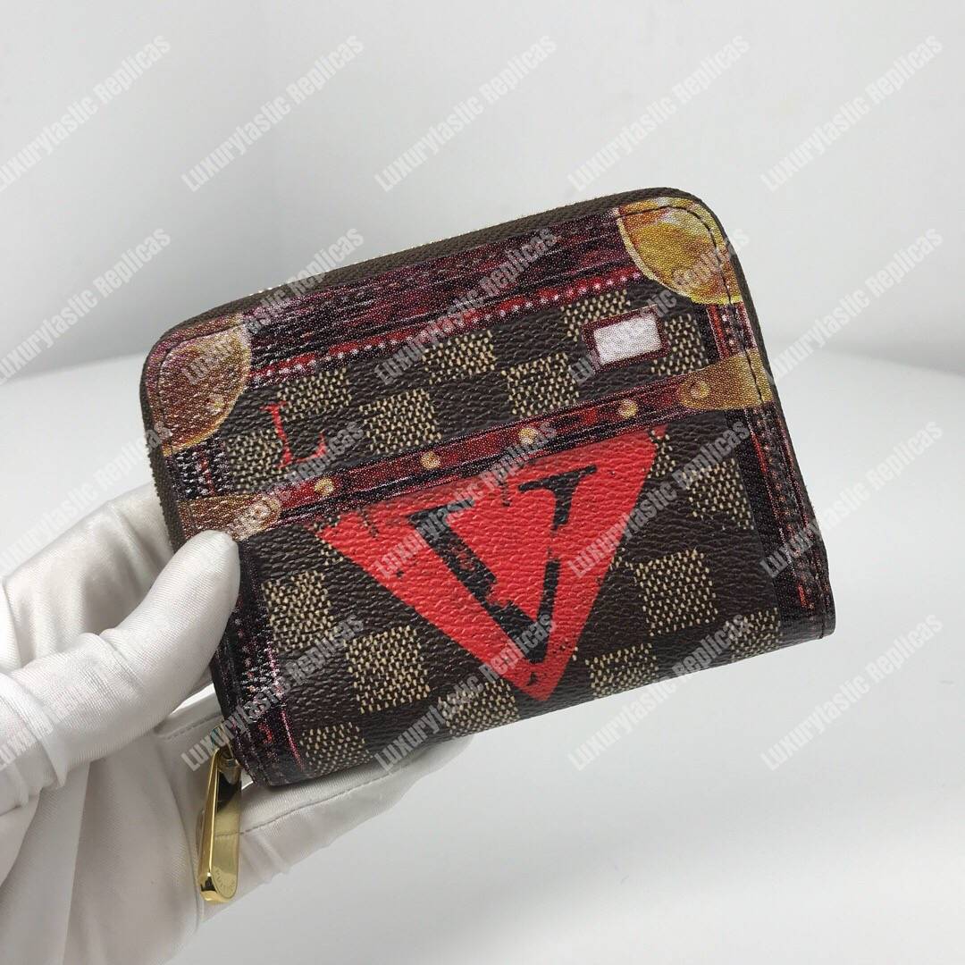 LV Zippy Coin Purse Damier Time Trunk