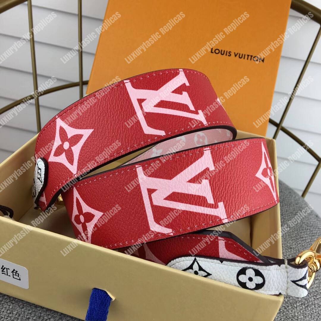 LV Bandouliere Monogram Rouge