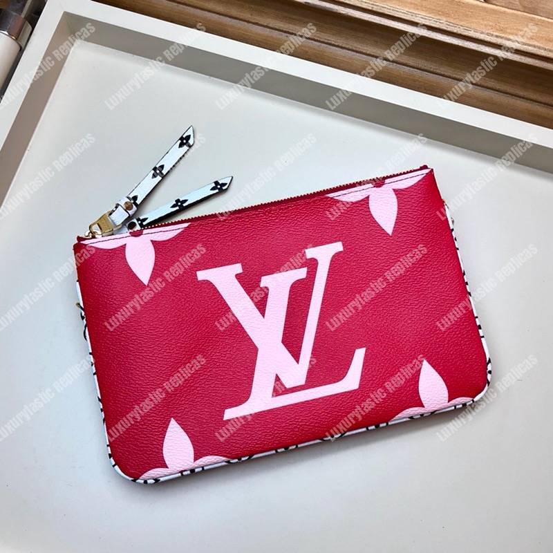 LV Pochette Double Zip Monogram
