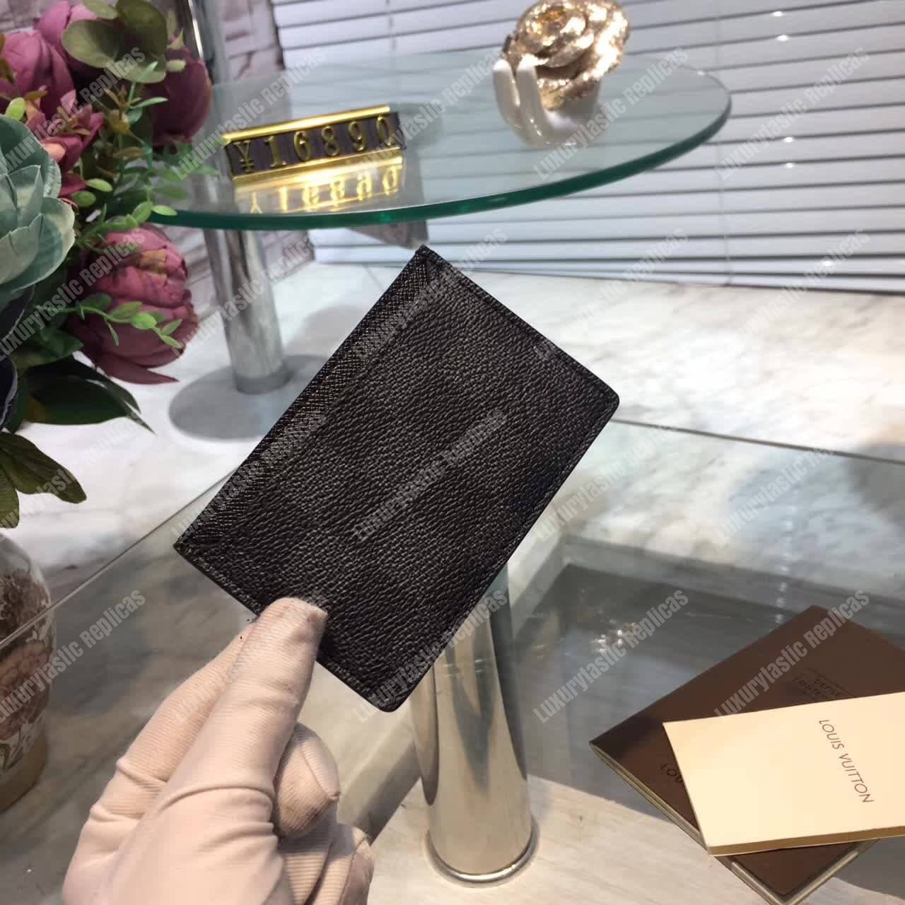 LV Neo Porte Cartes Card Holder Damier Graphite