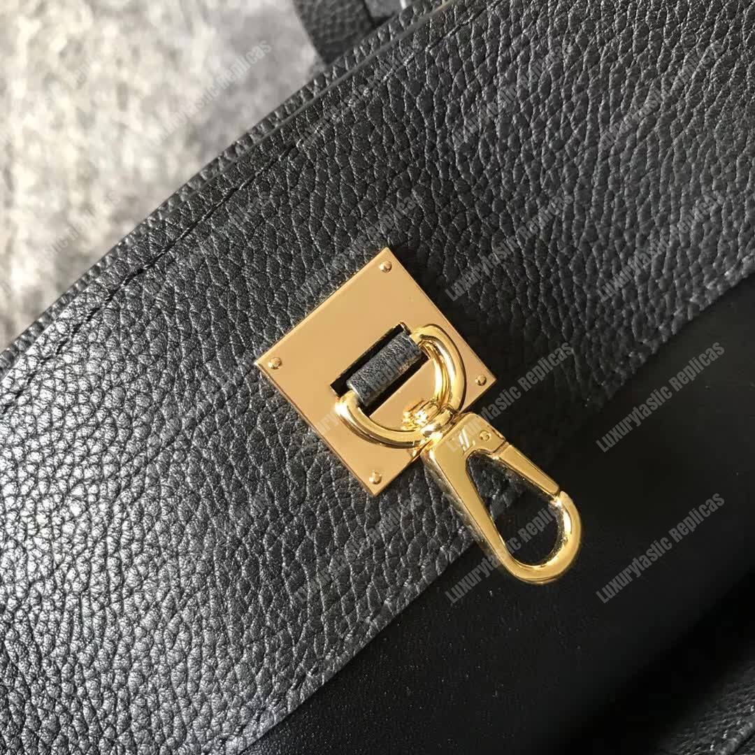 LV City Steamer MM Taurillon Leather