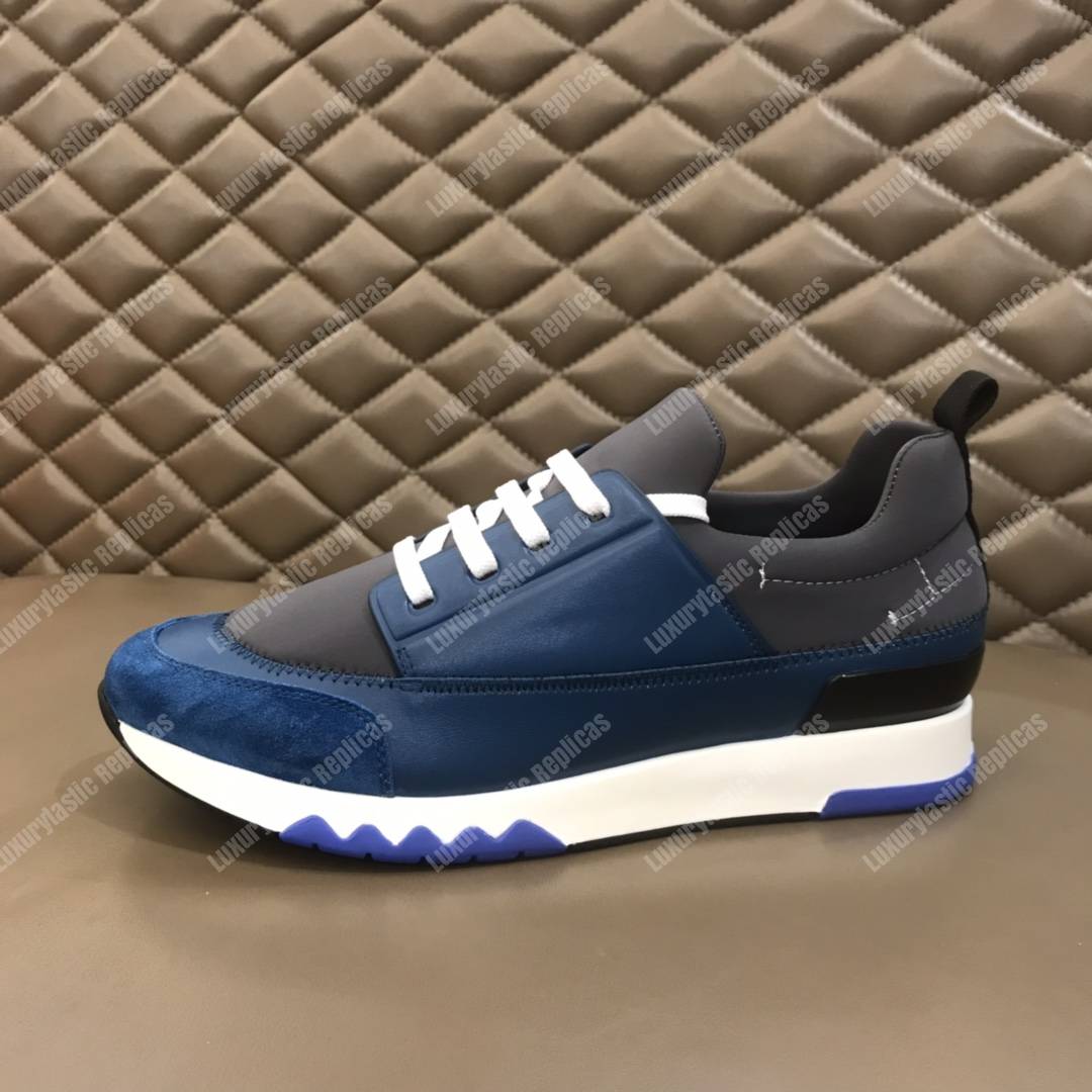 H**mes trail sneaker multicolore anthracite