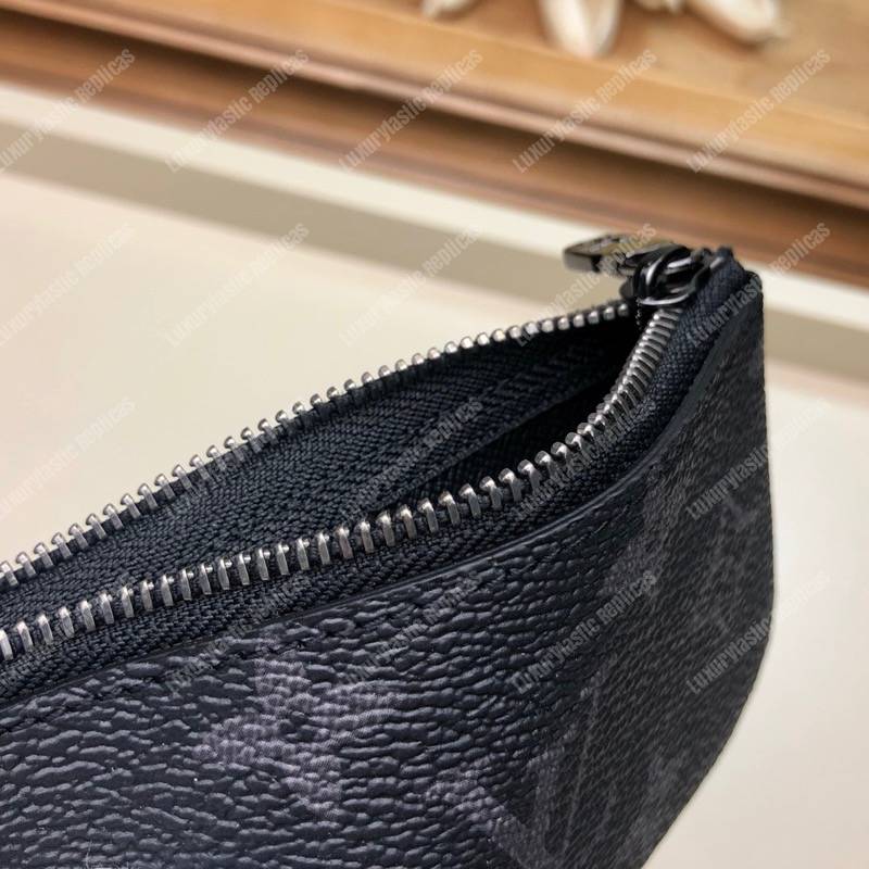 LV Key Pouch Monogram Eclipse