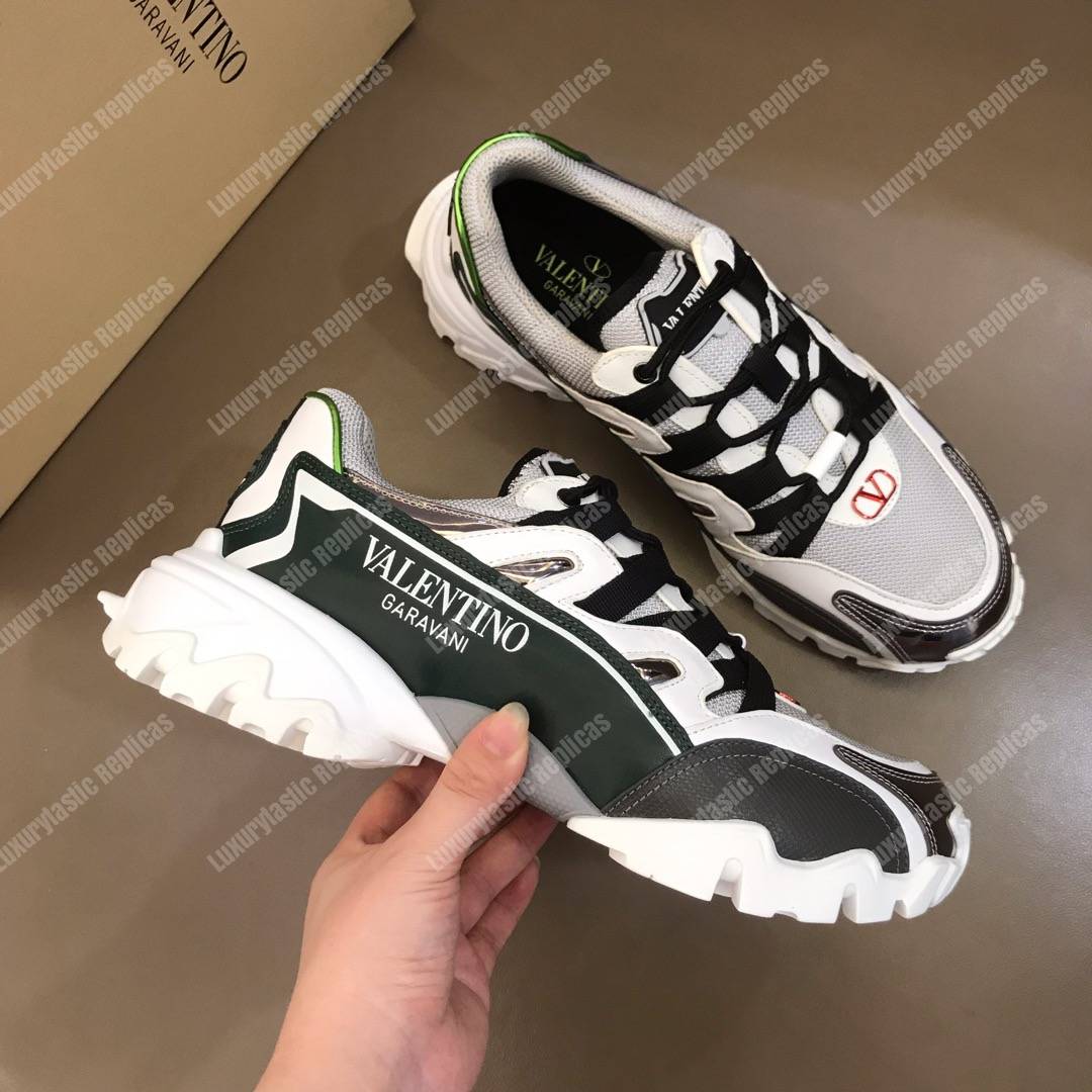 Valentino Climbers Sneaker Black/White