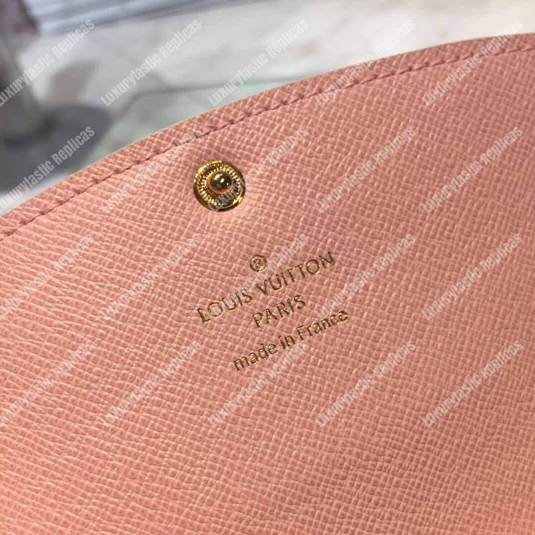 LV Emilie Wallet Damier Azur Canvas