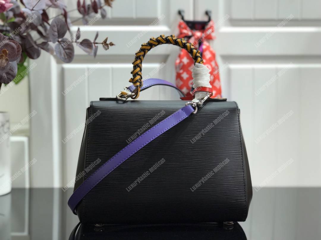 LV Cluny BB Handbag Epi Leather Black