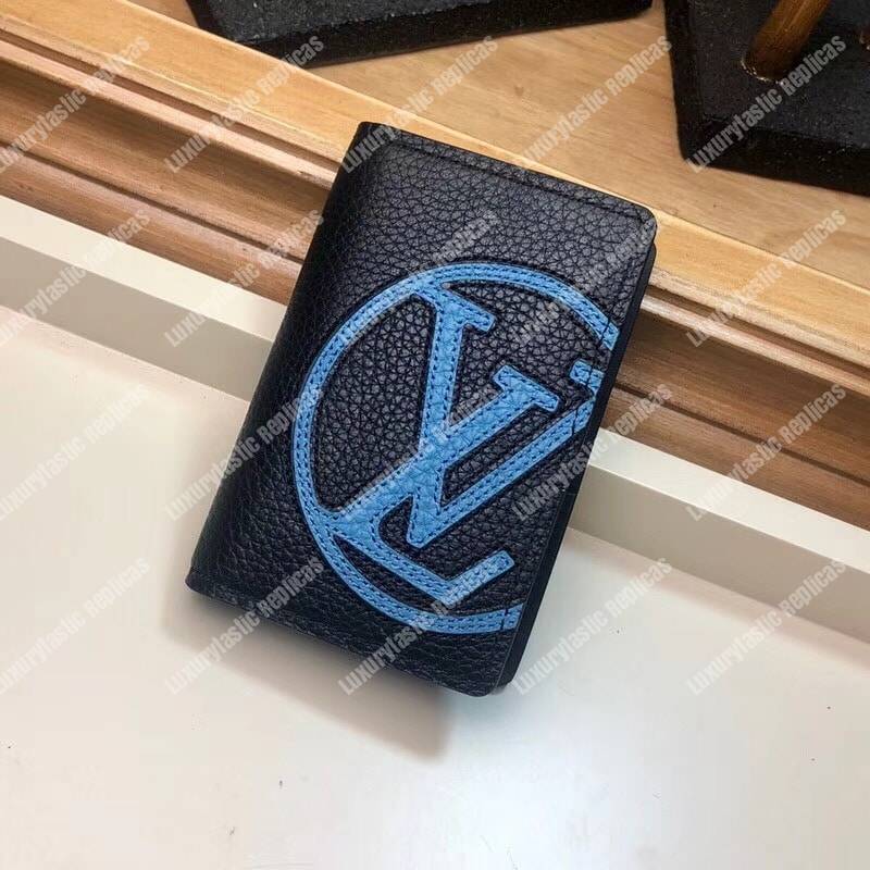 LV Pocket Organizer Taurillon Leather