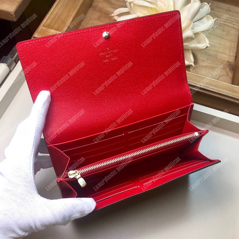 LV Sarah Wallet Lion and Cheetah