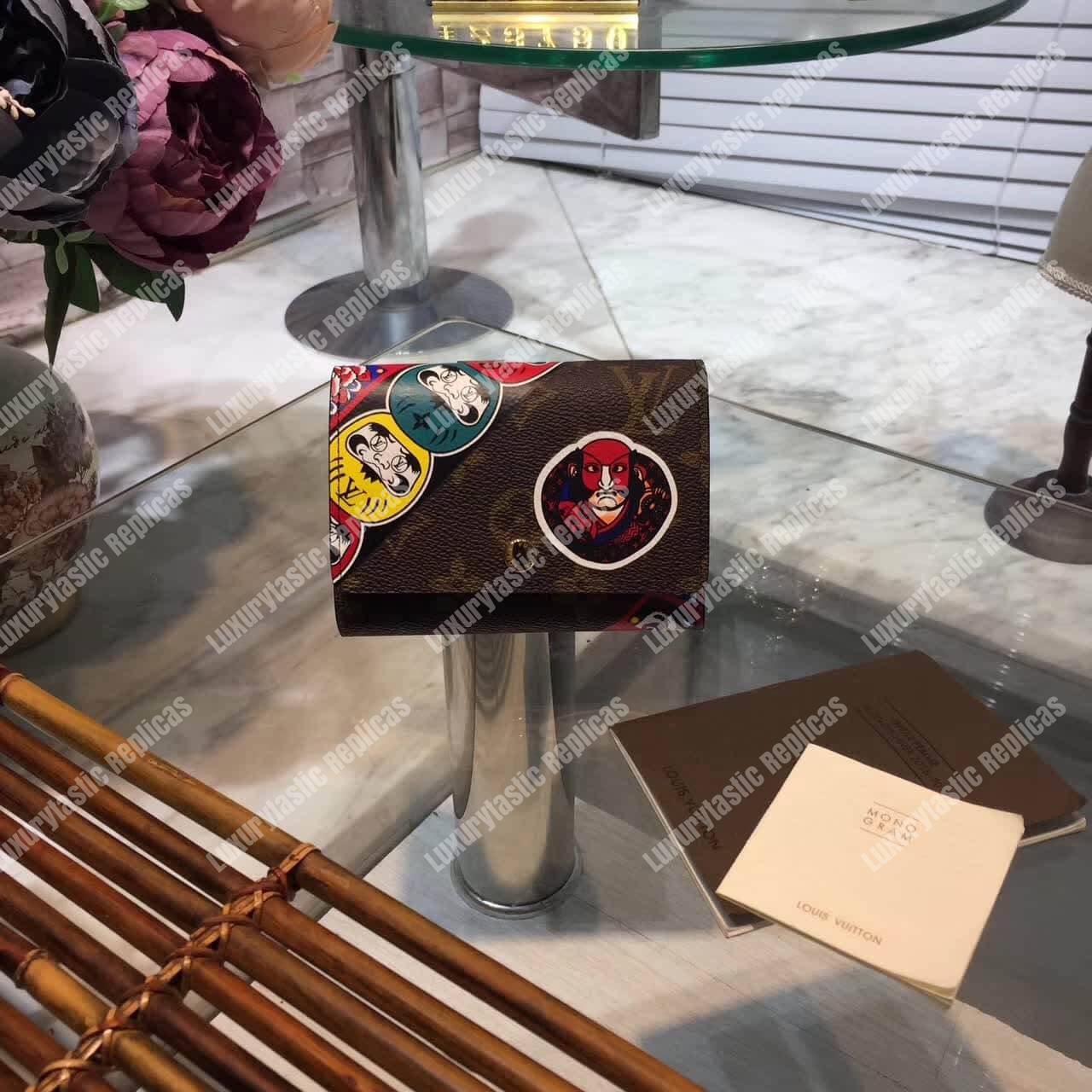 LV Kabuki Victorine Wallet Monogram Canvas