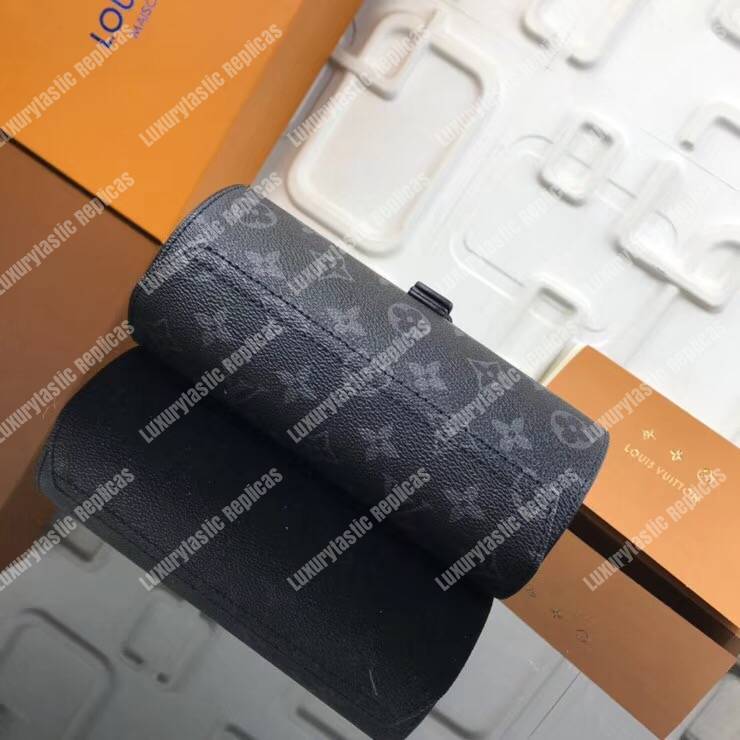 LV 3 Watch Case Monogram Eclipse