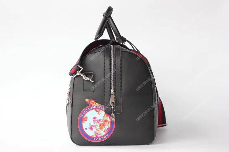 G*u*i night courrier soft gg sup*e carry-on duffle