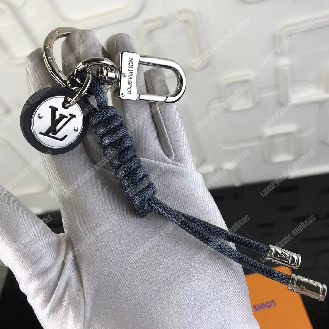 LV Leather Rope Key Holder
