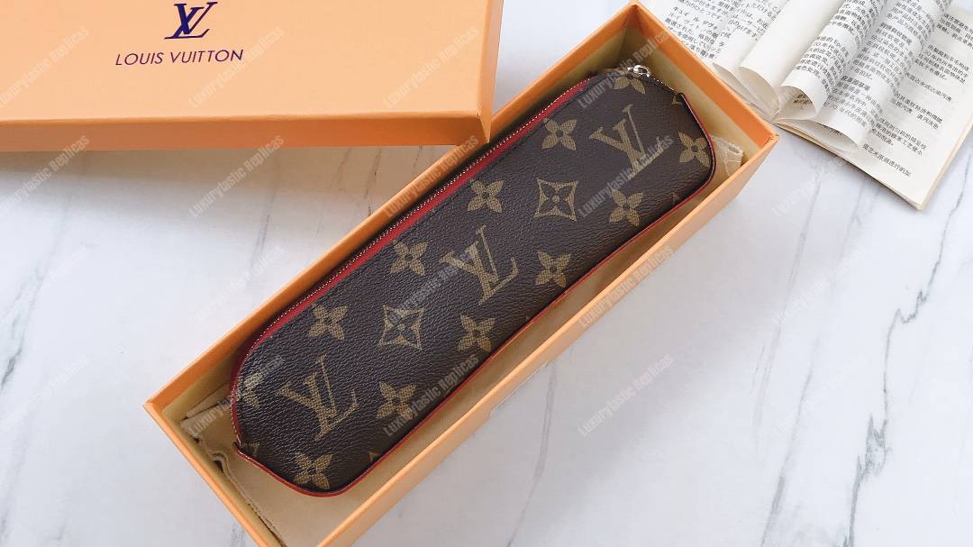 LV Pencile Pouch Elizabeth Red