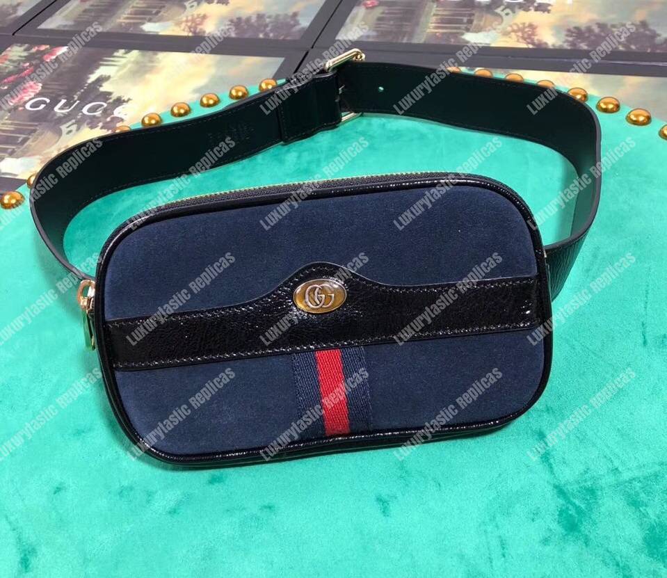 G*u*i ophidia belted iphone case blue