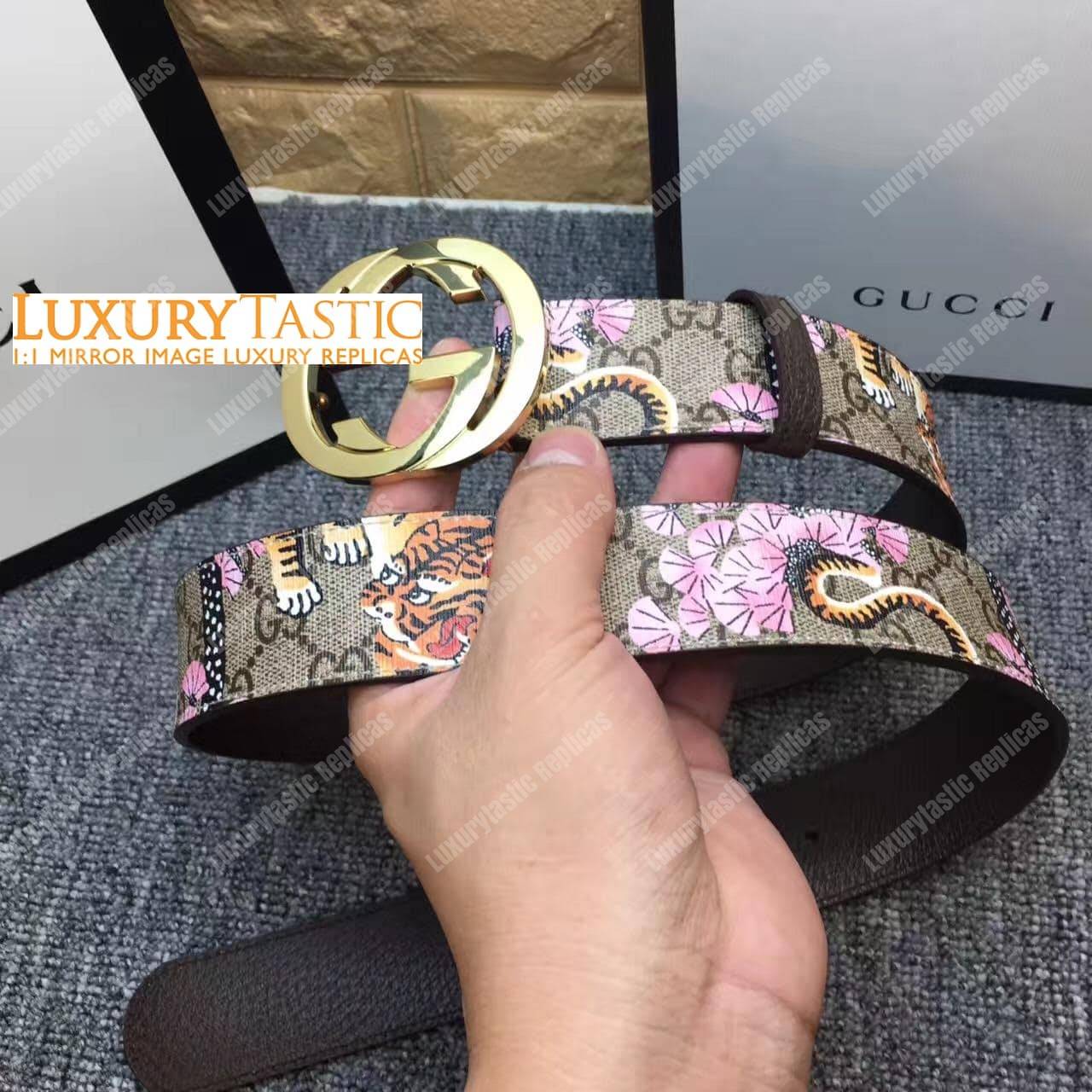 gg Sup*e tiger blooms belt