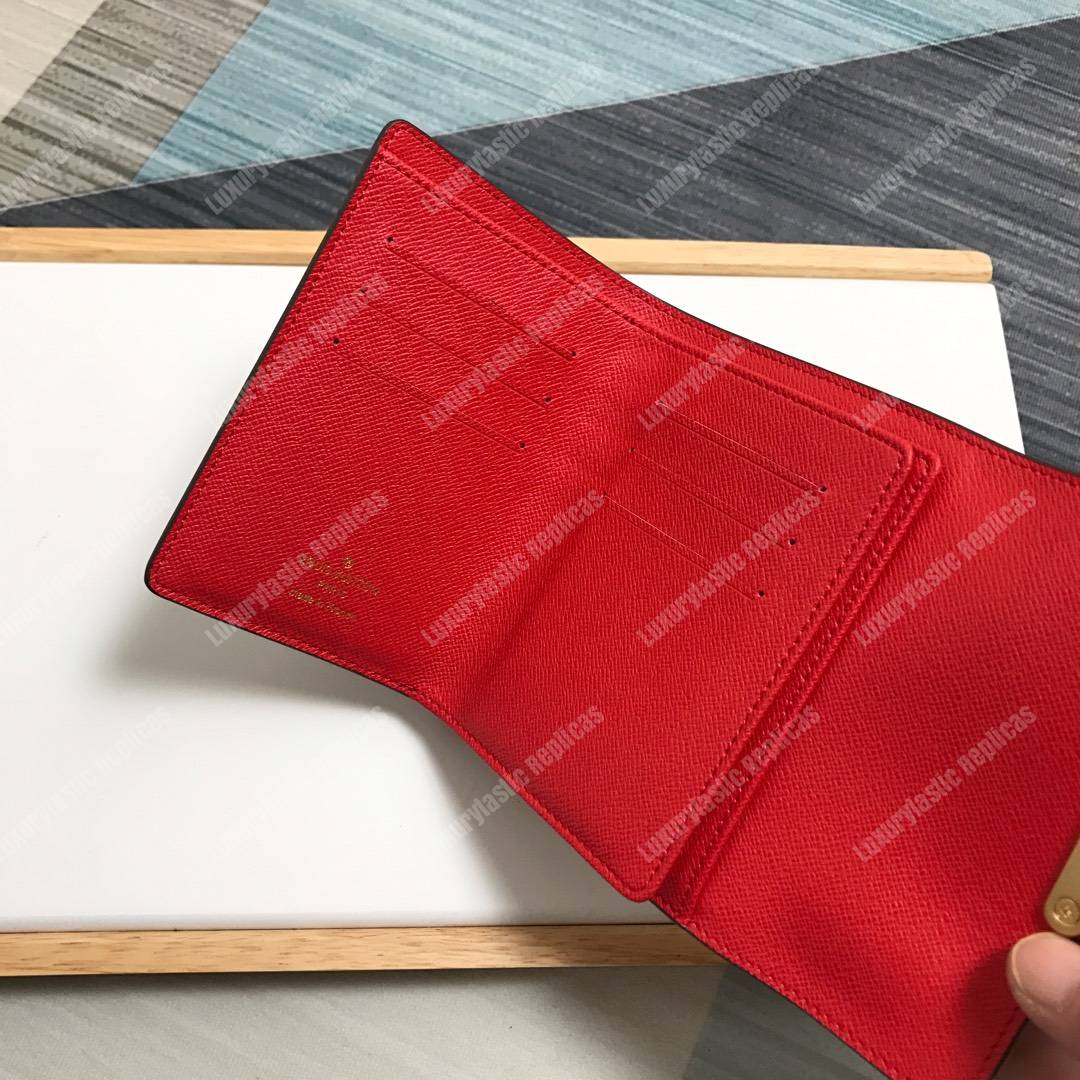 LV Portefeuille Koala Tri-Fold Wallet Damier Ebene