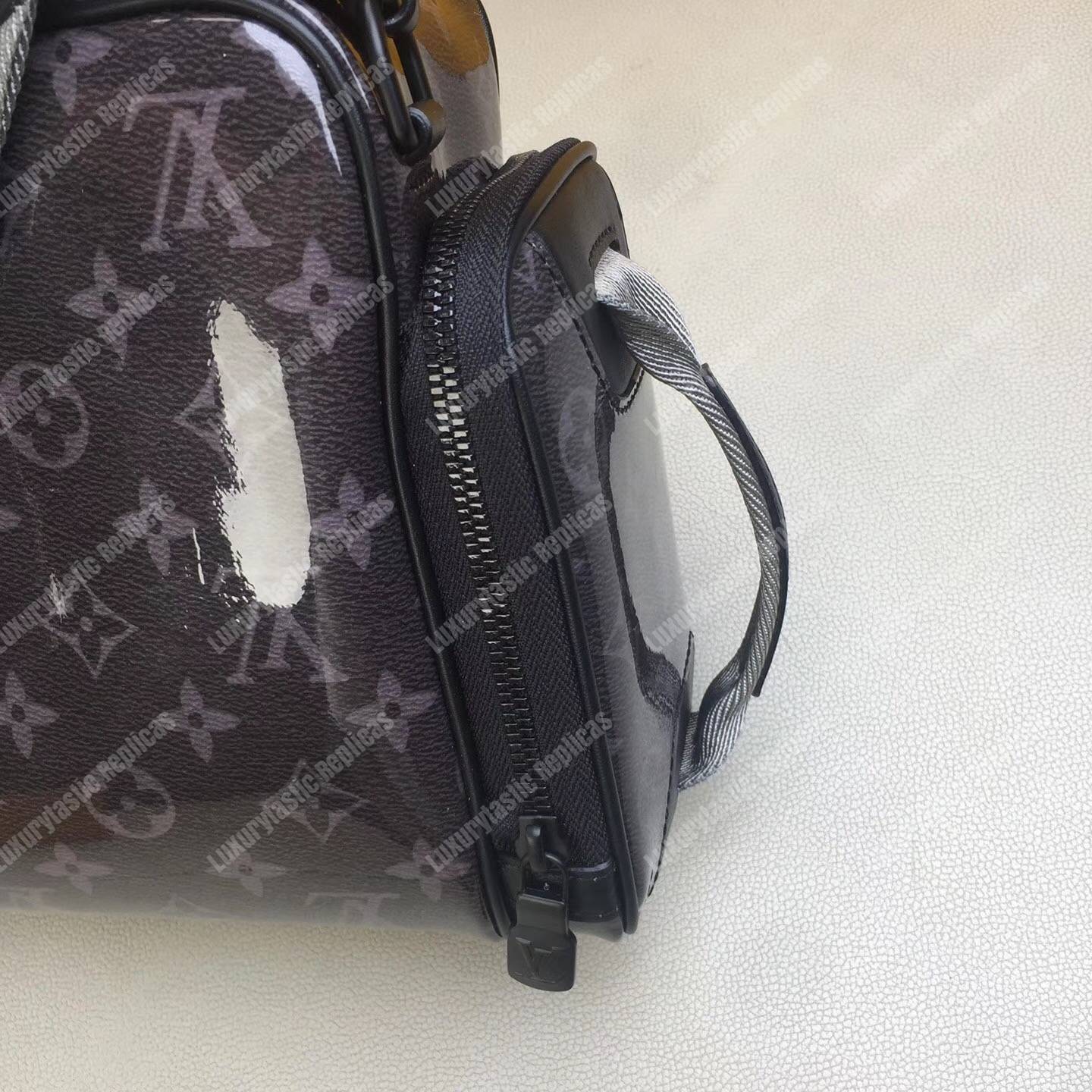 LV Monogram Eclipse Glaze Camera Bag
