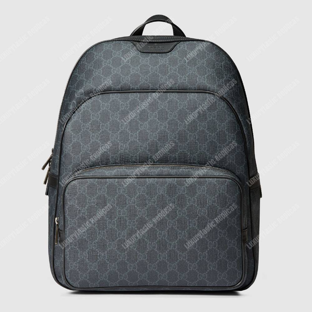 G*u*i gg sup*e backpack black canvas