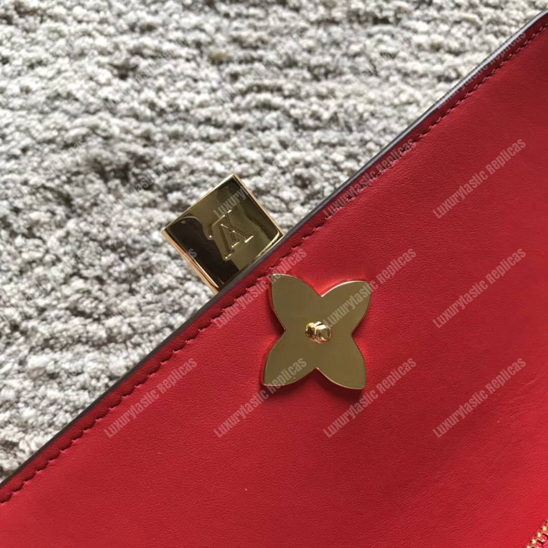 LV Flower Wallet Monogram Coquelicot