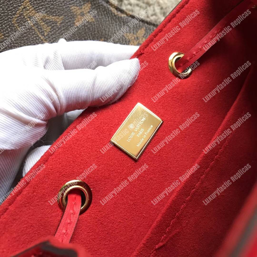 LV Hot Springs Backpack Patent Leather Red
