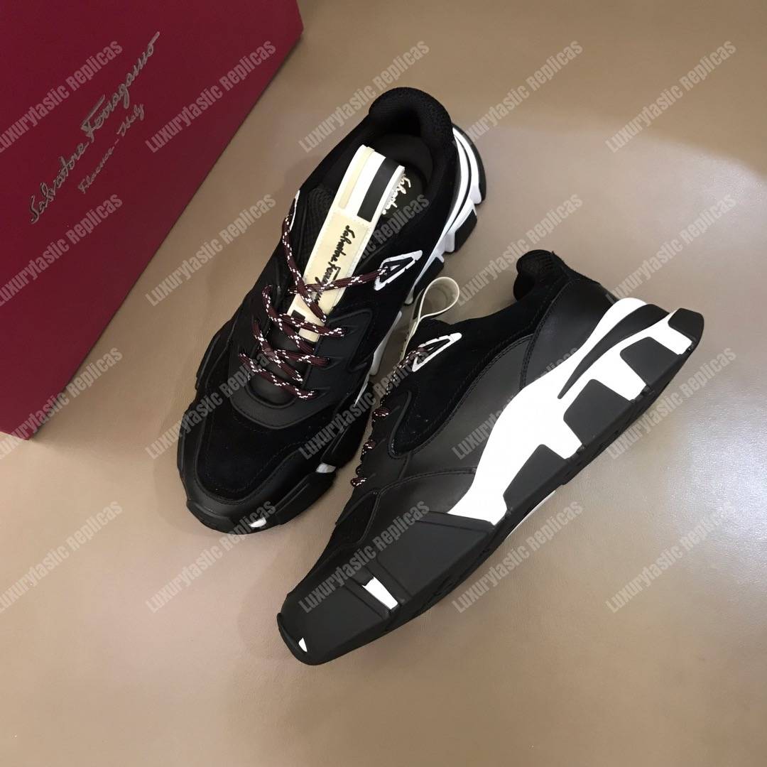 Salvatore Ferragamo Sneaker Black/Dark Gray
