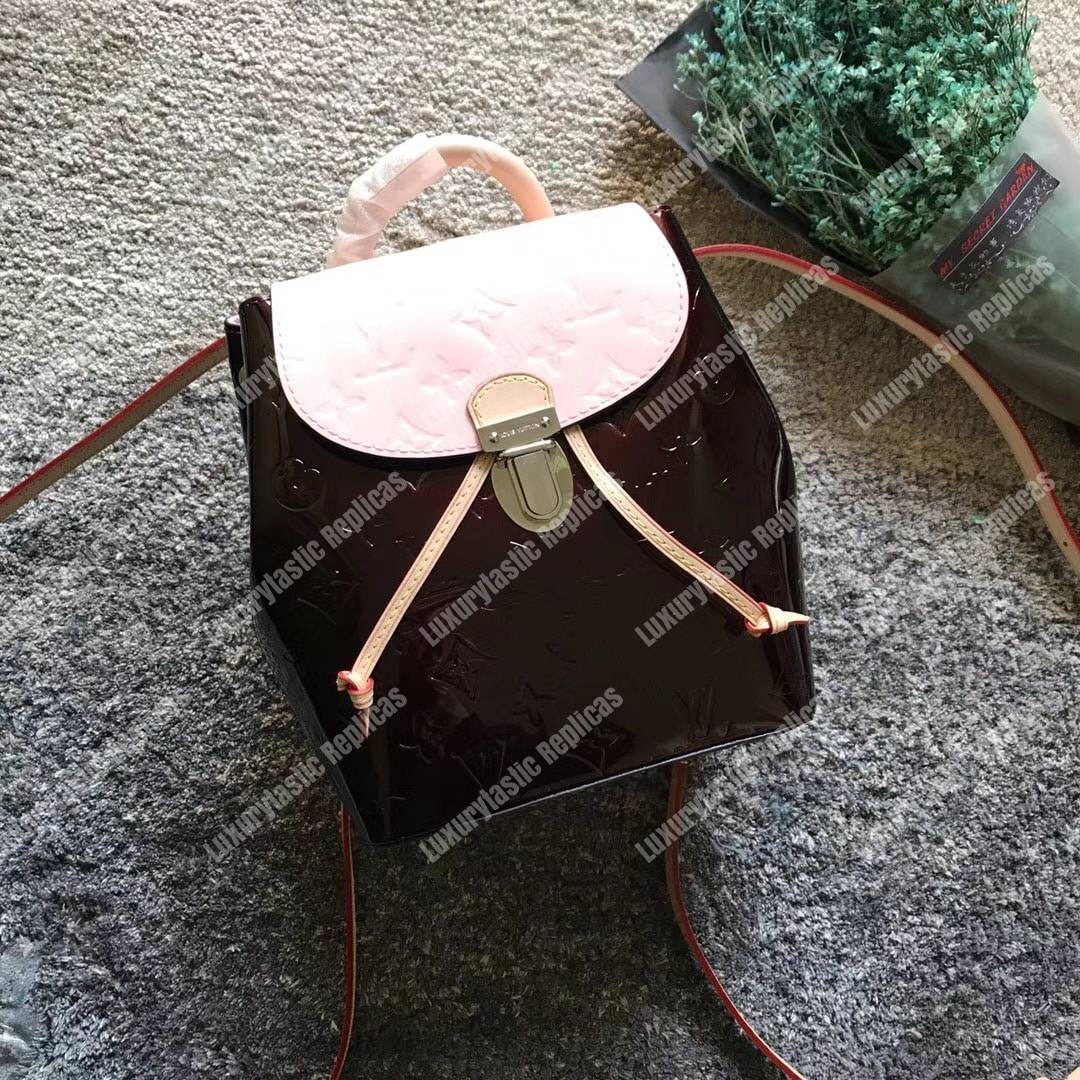 LV Hot Springs Backpack Monogram Vernis Leather