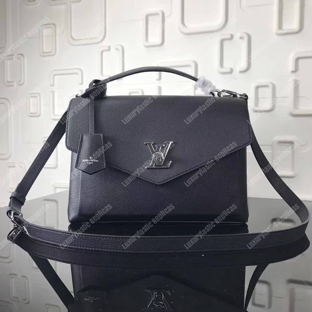 LV MyLockme Handbag Noir