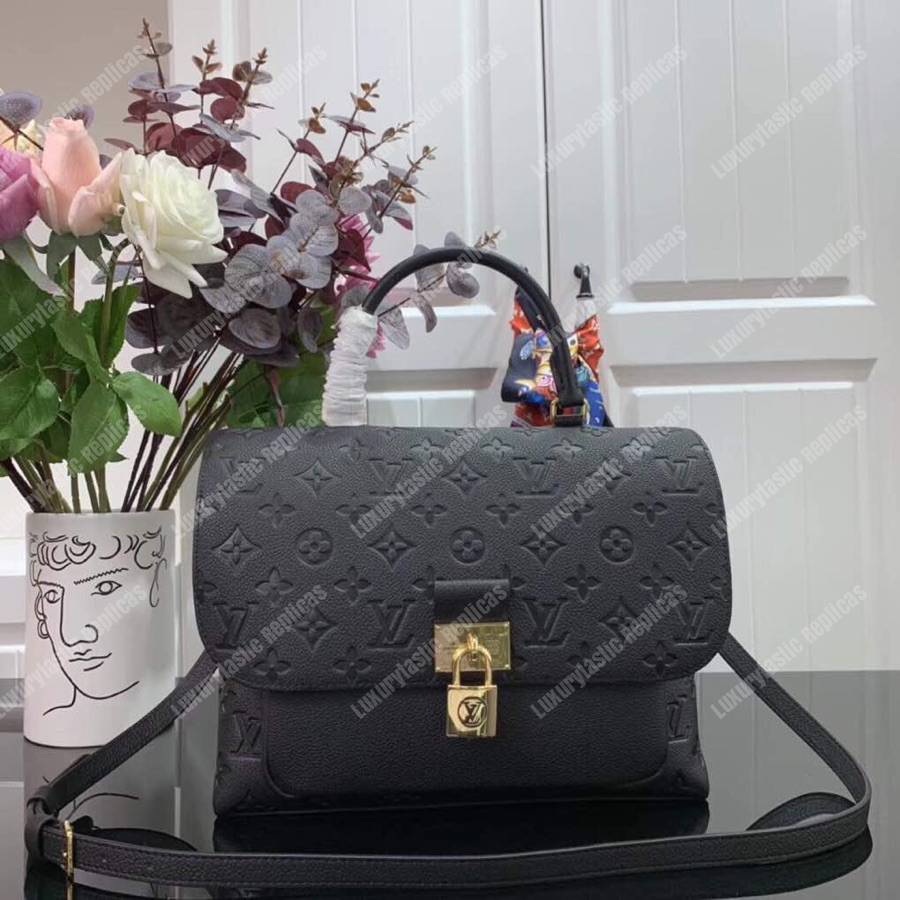 LV Marignan Messenger Bag Monogram Empreinte Black