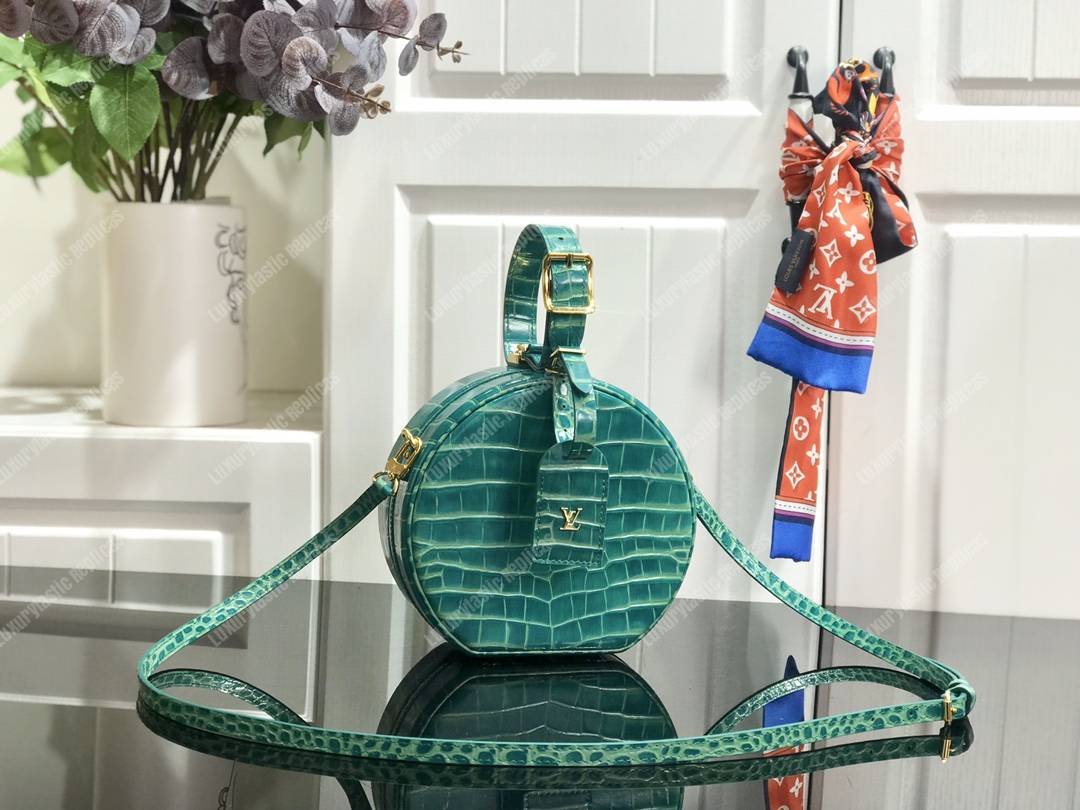 LV Petite Boite Chapeau Turquoise