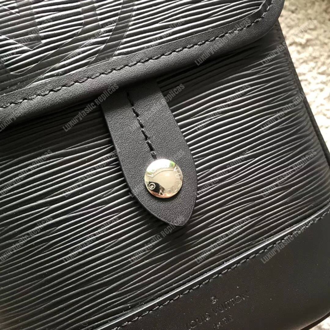 LV Messenger Bag Epi Leather Black 2017