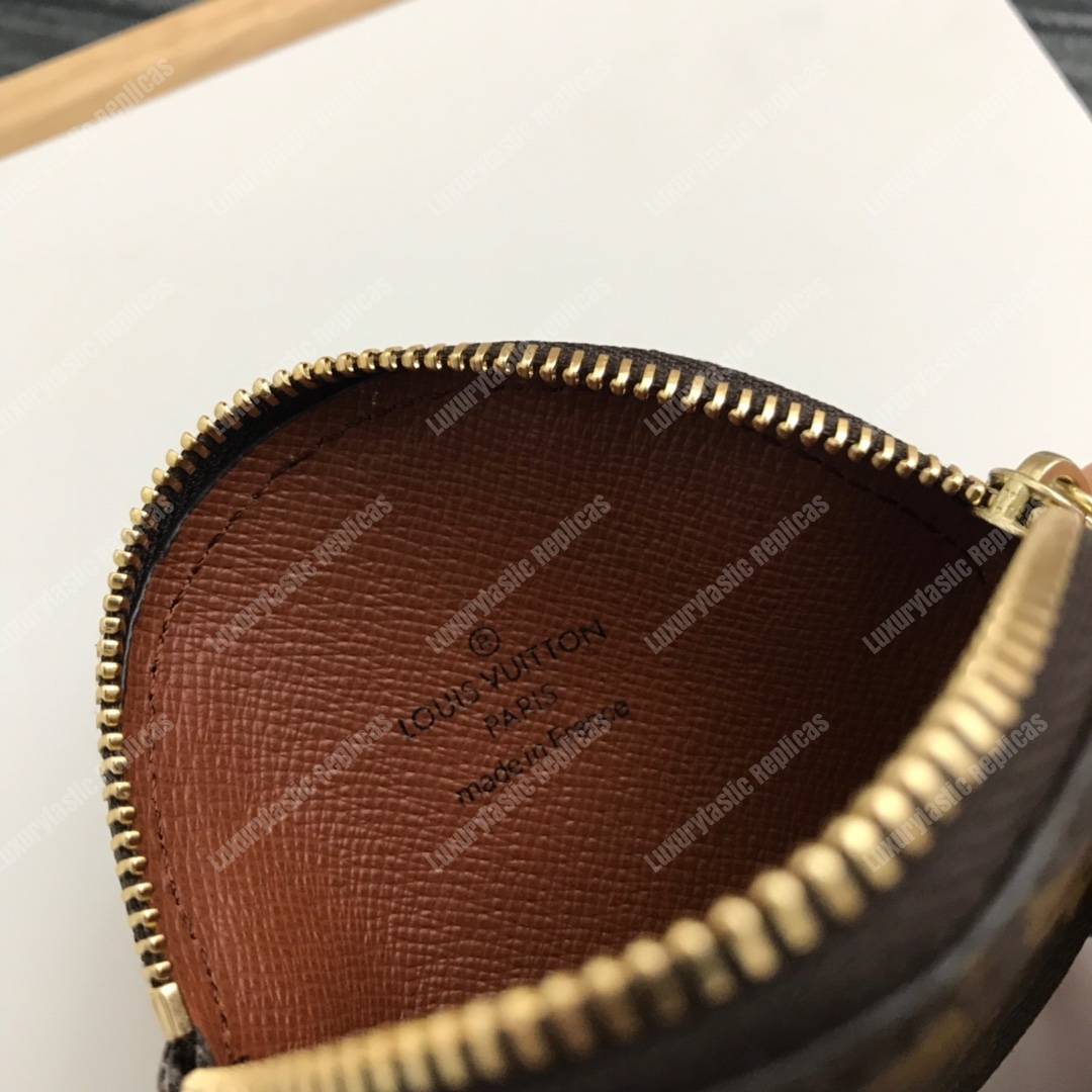 LV Round Coin Purse Monogram