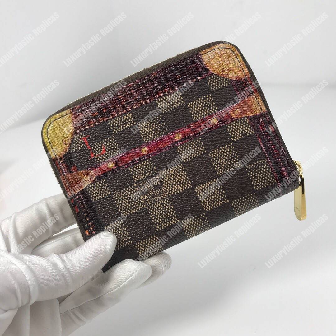 LV Zippy Coin Purse Damier Time Trunk