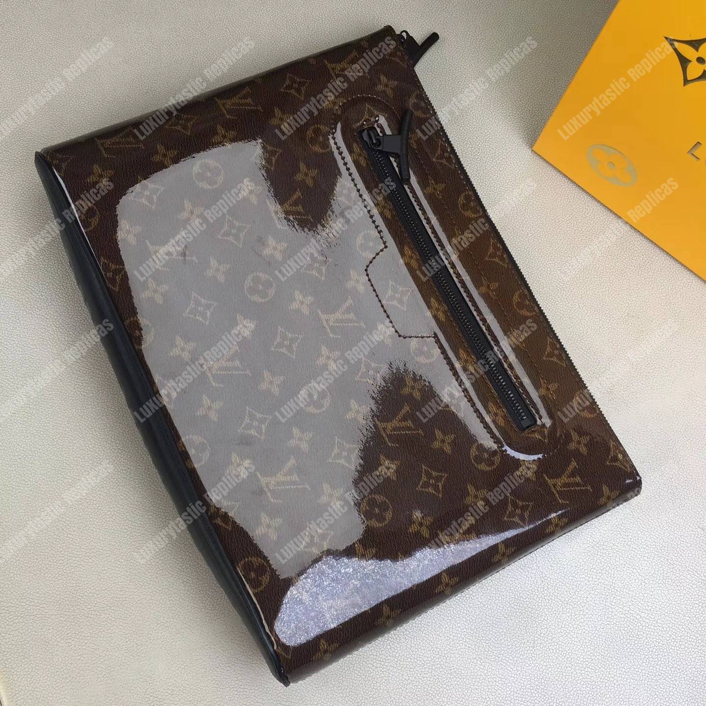 LV Pochette Cosmos Monogram Glaze