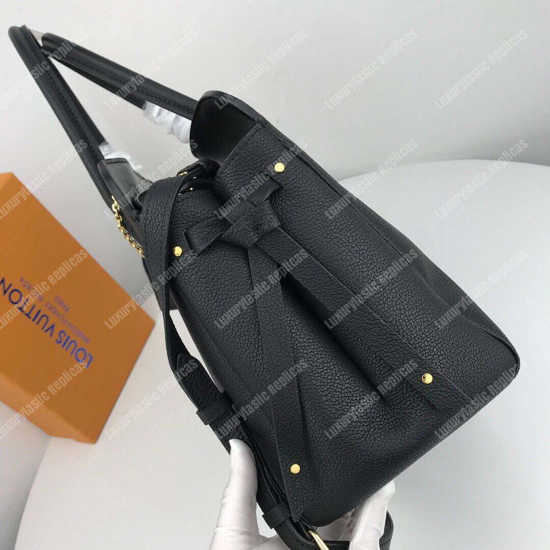 LV Milla MM Autres Cuirs Black