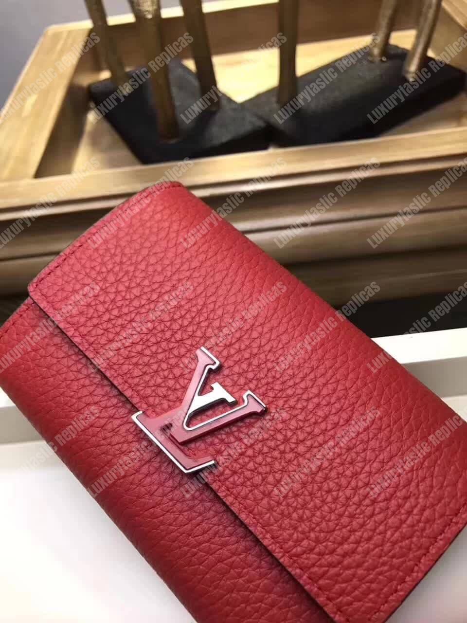 LV Capucines Compact Wallet