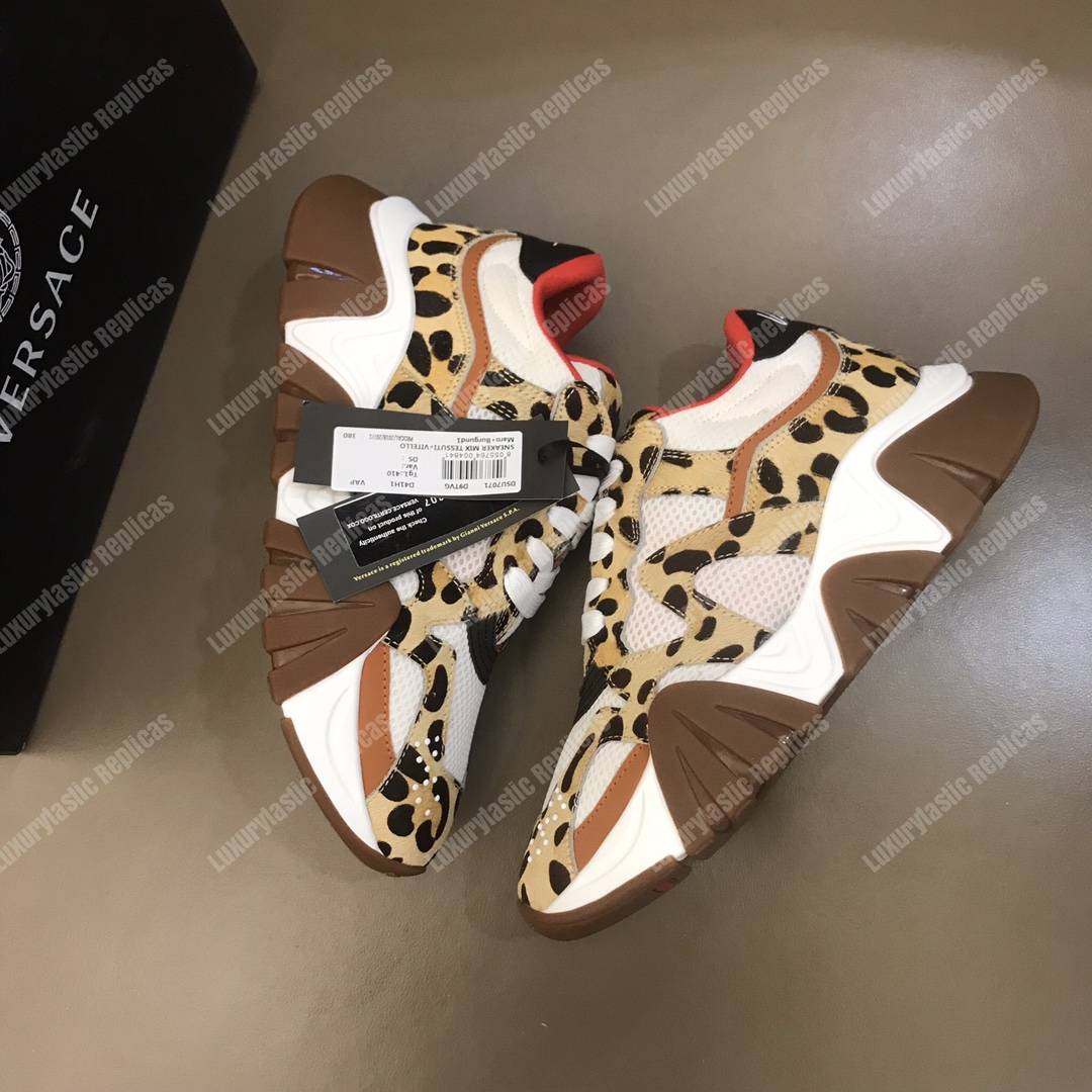 Versace Squalo Sneakers Animalier