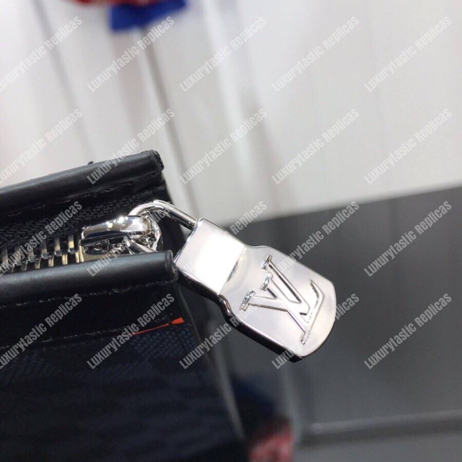 LV Pochette Voyage MM Damier Cobalt Canvas Race